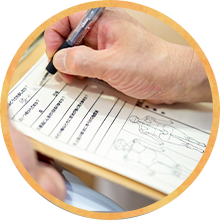 丁寧なカウンセリングで原因を見極め、的確にアプローチ